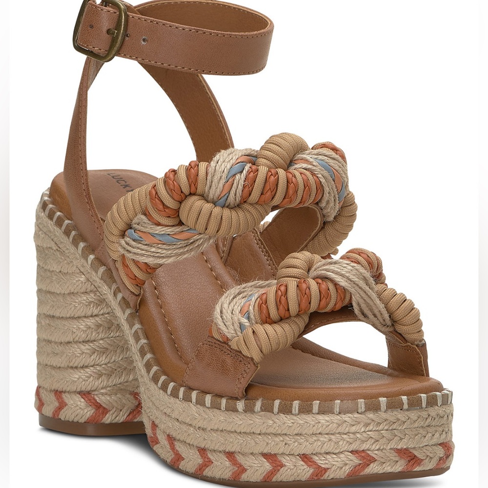 New Braided Ankle-Strap
Espadrille Platform
Sandals